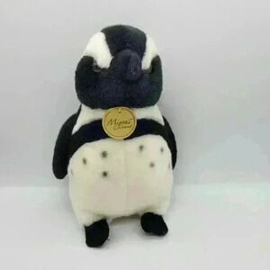Miyori by Aurora World Inc. 8.5" IN African Penguin Plush Black & White